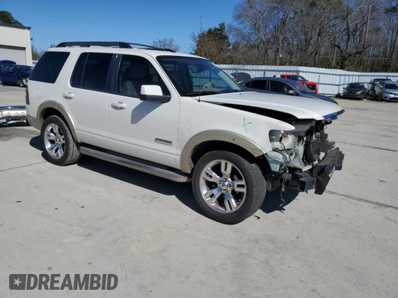 2008 Ford Explorer Eddie Bauer with VIN 1FMEU64E98UA65321, listed as a Copart auction lot 48016725 with 183,605 mi miles and Salvage Title. Bid and sale history available at carsss.com. Image 4.