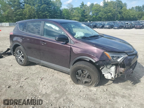 2018 Toyota RAV4 LE with VIN 2T3BFREV4JW825326, listed as a Copart auction lot 57245275 with 137,441 mi miles and Salvage title. Bid and sale history available at DreamBid. Image 4.