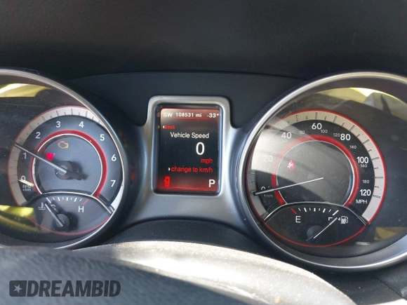 2020 Dodge Journey Crossroad with VIN 3C4PDCGB3LT231591, listed as a IAAI auction lot 41846481 with 108,531 mi miles and . Bid and sale history available at DreamBid. Image 7.