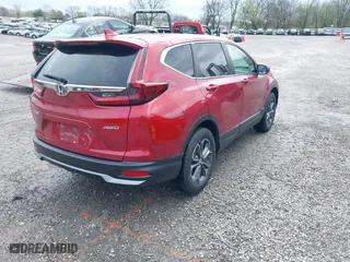 2021 Honda CR-V EX-L with VIN 7FARW2H81ME017221, listed as a IAAI auction lot 41919623 with 26,554 mi miles. Bid and sale history available at carsss.com. Image 4.