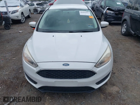 2017 Ford Focus SE with VIN 1FADP3F26HL320298, listed as a IAAI auction lot 41995617 with 128,704 mi miles. Bid and sale history available at carsss.com. Image 6.