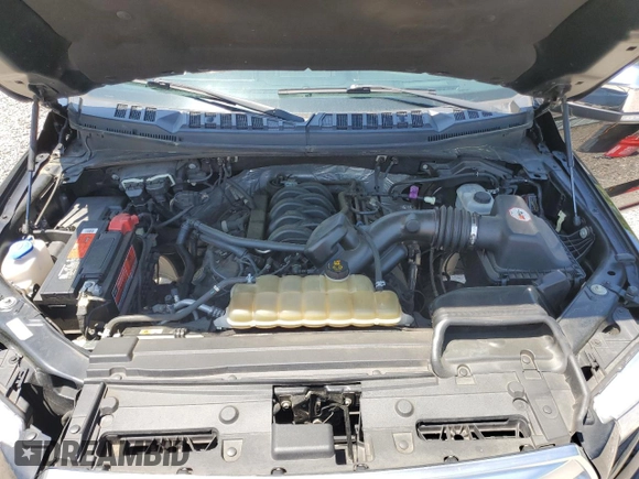 2017 Ford F-150 XL with VIN 1FTEW1EF0HFC80308, listed as a Copart auction lot 52505435 with 95,568 mi miles and Salvage title. Bid and sale history available at DreamBid. Image 11.