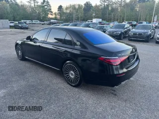 2022 Mercedes-Benz S 580 с VIN W1K6G7GB4NA149895, выставлен на аукционе Copart как лот 57361415 с пробегом 74 569 миль миль и Чистый • Clean title. История ставок и продаж доступна на DreamBid. Изображение 3.