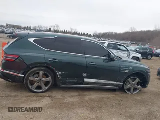 2023 Genesis GV80 with VIN KMUHBDSB8PU117571, listed as a IAAI auction lot 41902762 with 37,378 mi miles and . Bid and sale history available at DreamBid. Image 13.