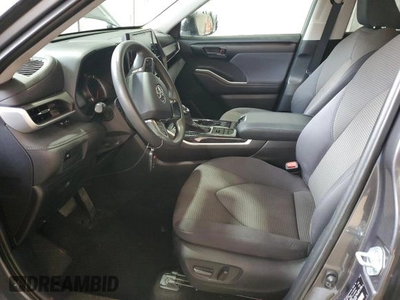 2021 Toyota Highlander L with VIN 5TDCZRBH6MS528171, listed as a Copart auction lot 50648405 with 75,297 mi miles and Clean title. Bid and sale history available at DreamBid. Image 7.