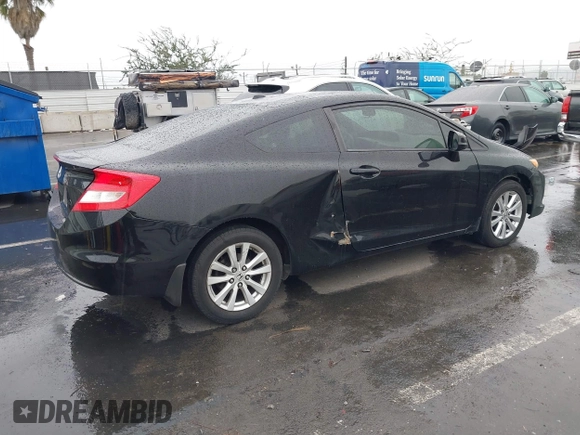 2012 Honda Civic Cpe EX-L with VIN 2HGFG3B02CH508296, listed as a IAAI auction lot 41739919 with 147,677 mi miles. Bid and sale history available at carsss.com. Image 4.