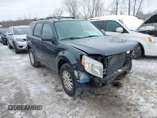 2010 Mercury Mariner Premier with VIN 4M2CN8H7XAKJ05885, listed as a IAAI auction lot 41385282 with 144,228 mi miles. Bid and sale history available at carsss.com. Image 1.
