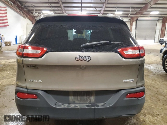 2017 Jeep Cherokee Latitude with VIN 1C4PJMCBXHW529027, listed as a Copart auction lot 53612745 with 101,417 mi miles and Salvage title. Bid and sale history available at DreamBid. Image 6.