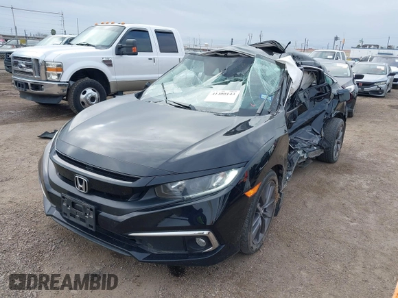 2020 Honda Civic EX-L with VIN 19XFC1F74LE017603, listed as a IAAI auction lot 41400143 with 34,633 mi miles and . Bid and sale history available at DreamBid. Image 18.