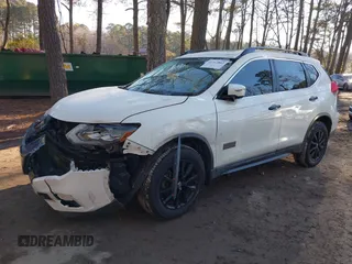 2017 Nissan Rogue SV with VIN 5N1AT2MV0HC769455, listed as a IAAI auction lot 41312862 with 131,399 mi miles and . Bid and sale history available at DreamBid. Image 17.