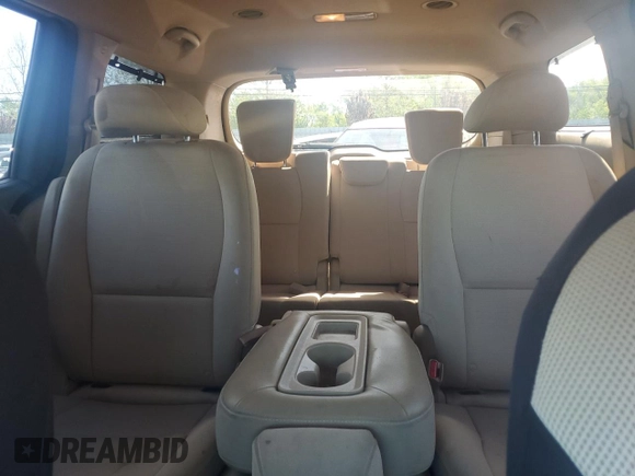 2015 Kia Sedona LX with VIN KNDMB5C11F6044947, listed as a Copart auction lot 55922215 with 259,493 mi miles and Clean Title. Bid and sale history available at DreamBid. Image 10.