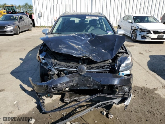 2017 Volkswagen Golf Alltrack S with VIN 3VWH17AU8HM525811, listed as a Copart auction lot 56725174 with 44,184 mi miles and Salvage Title. Bid and sale history available at carsss.com. Image 5.