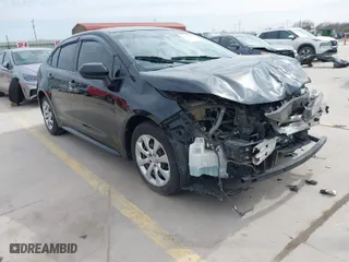 2020 Toyota Corolla LE with VIN JTDEPRAE5LJ081706, listed as a IAAI auction lot 41686857 with 38,430 mi miles. Bid and sale history available at carsss.com. Image 1.