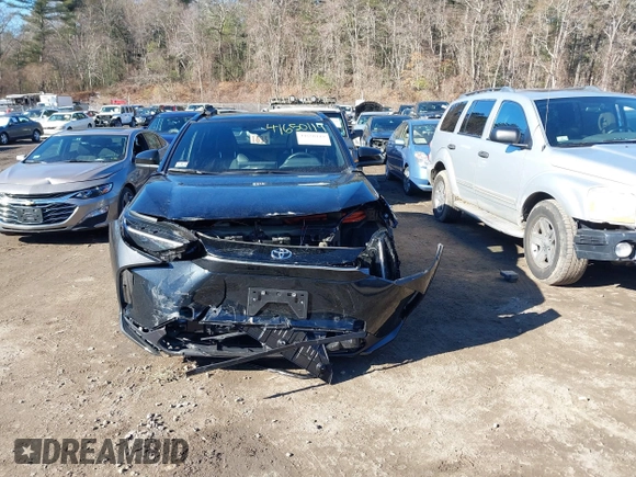 2023 Toyota bZ4X XLE with VIN JTMABACA2PA022658, listed as a IAAI auction lot 41650119 with 19,929 mi miles and . Bid and sale history available at DreamBid. Image 12.