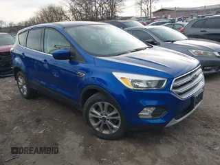 2017 Ford Escape SE with VIN 1FMCU0GD1HUB28967, listed as a IAAI auction lot 41653838 with 112,439 mi miles. Bid and sale history available at carsss.com. Image 1.
