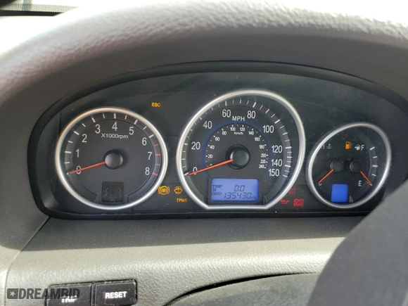 2012 Hyundai Veracruz Limited with VIN KM8NU4CC3CU198184, listed as a Copart auction lot 48385105 with 135,430 mi miles and Salvage Title. Bid and sale history available at carsss.com. Image 9.