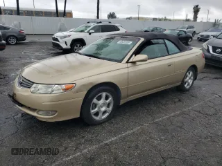 2003 Toyota Solara SE z VIN 2T1FF28P73C610901, wystawiony jako Copart lot #48636505 z przebiegiem 138 941 mil mil oraz Czysty tytuł • Clean title. Historia ofert i sprzedaży dostępna na DreamBid. Obrazek 1.