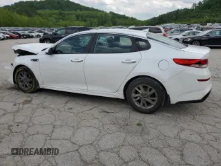 2019 Kia Optima LX with VIN 5XXGT4L34KG311998, listed as a Copart auction lot 56686955 with 135,484 mi miles and Salvage title. Bid and sale history available at DreamBid. Image 2.