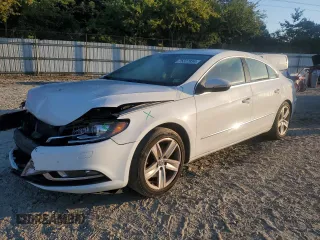 2015 Volkswagen CC R-Line with VIN WVWBP7AN3FE819216, listed as a Copart auction lot 75322834 with 135,261 mi miles and Salvage Title. Bid and sale history available at carsss.com. Image 1.