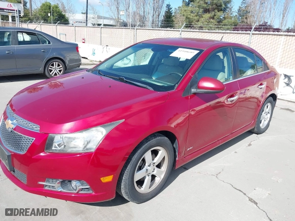 2011 Chevrolet Cruze LT w/2LT with VIN 1G1PG5S96B7182034, listed as a IAAI auction lot 41948689 with 108,321 mi miles. Bid and sale history available at carsss.com. Image 6.