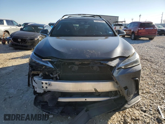 2023 Lexus NX 350h Luxury with VIN 2T2HKCEZ5PC014073, listed as a Copart auction lot 43215295 with Not Provided miles and Salvage Title. Bid and sale history available at DreamBid. Image 5.