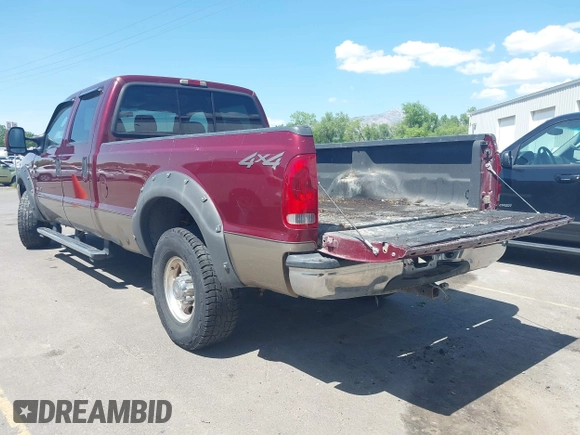2004 Ford F-250 XL with VIN 1FTNW21PX4EC52777, listed as a IAAI auction lot 42219119 with 192,181 mi miles and . Bid and sale history available at DreamBid. Image 3.