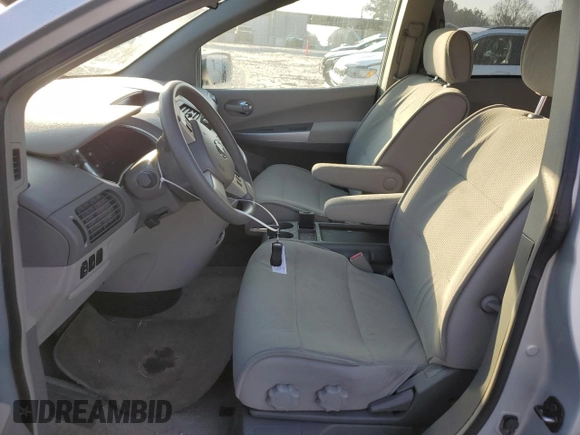 2007 Nissan Quest S with VIN 5N1BV28U87N117833, listed as a Copart auction lot 43357885 with 160,808 mi miles and Salvage Title. Bid and sale history available at carsss.com. Image 7.