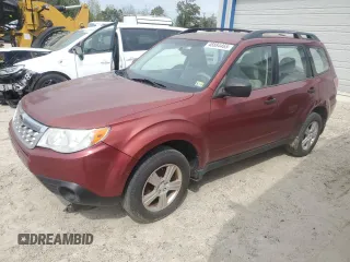 2012 Subaru Forester X with VIN JF2SHBBCXCH443266, listed as a Copart auction lot 48884465 with 187,064 mi miles and Clean Title. Bid and sale history available at DreamBid. Image 1.