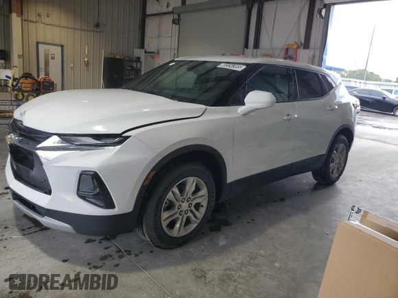 2021 Chevrolet Blazer LT with VIN 3GNKBHRS5MS556610, listed as a Copart auction lot 60334385 with 164,287 mi miles and Clean title. Bid and sale history available at DreamBid. Image 1.