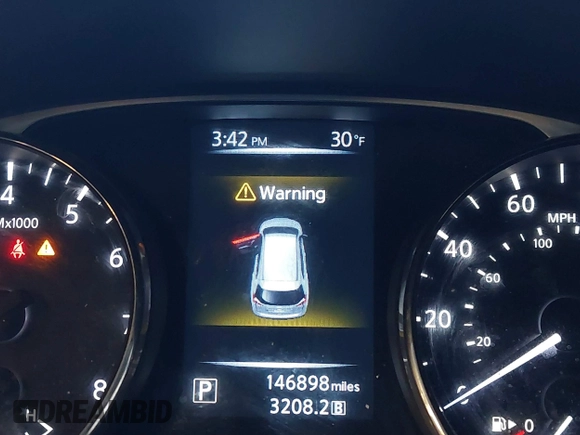2016 Nissan Rogue SV with VIN KNMAT2MVXGP724616, listed as a IAAI auction lot 41561439 with 146,898 mi miles. Bid and sale history available at carsss.com. Image 15.