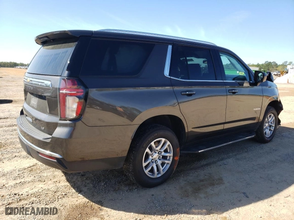 2021 Chevrolet Tahoe LT with VIN 1GNSCNKD5MR238092, listed as a Copart auction lot 47232764 with 76,847 mi miles and Salvage Title. Bid and sale history available at carsss.com. Image 3.