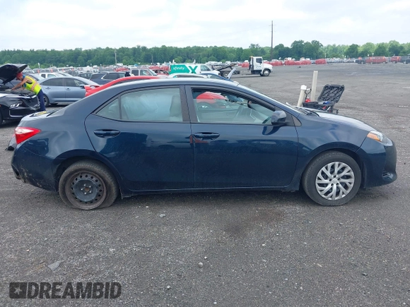 2018 Toyota Corolla L with VIN 2T1BURHEXJC003674, listed as a IAAI auction lot 42511551 with 184,697 mi miles and . Bid and sale history available at DreamBid. Image 13.