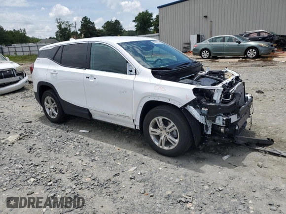 2024 GMC Terrain SLE с VIN 3GKALMEG3RL318711, выставлен на аукционе Copart как лот 60665355 с пробегом 19 519 миль миль и Списание • Salvage title. История ставок и продаж доступна на DreamBid. Изображение 4.
