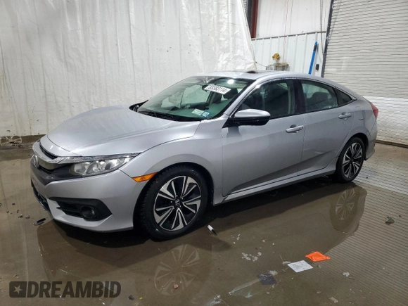 2017 Honda Civic EX-T with VIN 19XFC1E36HE031847, listed as a Copart auction lot 83383114 with 200,502 mi miles and Salvage Title. Bid and sale history available at DreamBid. Image 1.