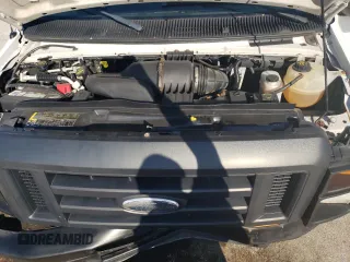 2010 Ford Econoline Passenger XL with VIN 1FMNE1BW2ADA11991, listed as a Copart auction lot 63758014 with 32,785 mi miles and Salvage Title. Bid and sale history available at DreamBid. Image 13.
