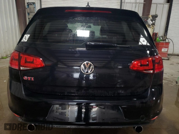 2016 Volkswagen Golf GTI Autobahn w/Performance Pkg with VIN 3VW447AU5GM023701, listed as a Copart auction lot 51243085 with 73,336 mi miles and Salvage Title. Bid and sale history available at carsss.com. Image 6.