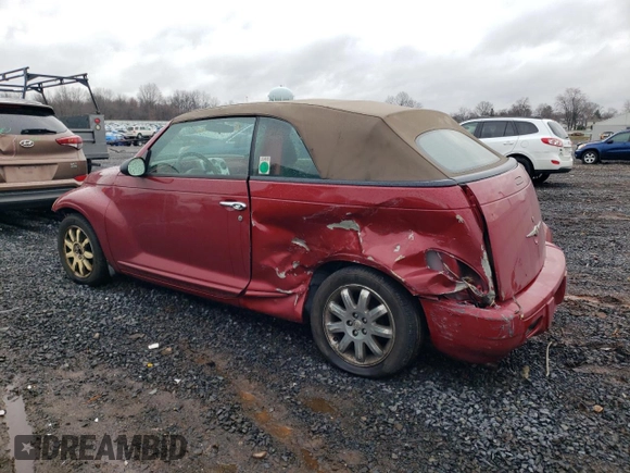 2006 Chrysler PT Cruiser z VIN 3C3HY55X76T204731, wystawiony jako Copart lot #49281695 z przebiegiem 182 202 mil mil oraz Szkoda całkowita • Salvage title. Historia ofert i sprzedaży dostępna na DreamBid. Obrazek 2.