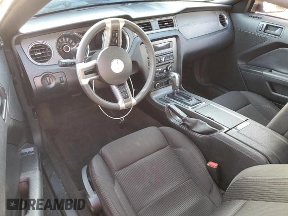 2013 Ford Mustang V6 with VIN 1ZVBP8AM2D5232027, listed as a Copart auction lot 49652665 with Not provided miles and Salvage title. Bid and sale history available at DreamBid. Image 8.