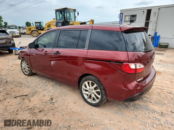 2012 Mazda 5 Grand Touring with VIN JM1CW2DL1C0143460, listed as a Copart auction lot 63488595 with 172,710 mi miles and Non repairable. Bid and sale history available at DreamBid. Image 2.