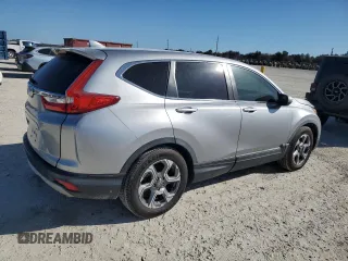 2017 Honda CR-V EX-L with VIN 5J6RW1H88HL000614, listed as a Copart auction lot 75193234 with Not Provided miles and Salvage Title. Bid and sale history available at DreamBid. Image 3.