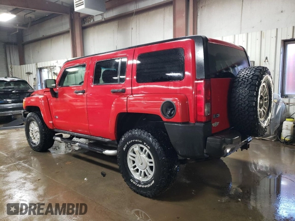 2006 Hummer H3 with VIN 5GTDN136768284402, listed as a Copart auction lot 48253275 with 247,733 mi miles and Salvage Title. Bid and sale history available at carsss.com. Image 2.