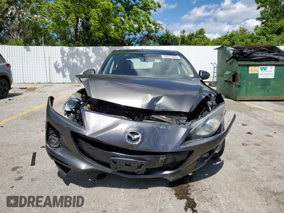 2013 Mazda 3 i Grand Touring with VIN JM1BL1M71D1806779, listed as a Copart auction lot 58071825 with 126,838 mi miles and Salvage title. Bid and sale history available at DreamBid. Image 5.
