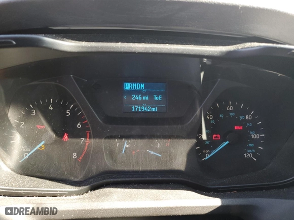 2015 Ford Transit Wagon XL with VIN 1FBZX2ZMXFKA20570, listed as a Copart auction lot 45648275 with 171,942 mi miles and Salvage Title. Bid and sale history available at carsss.com. Image 9.
