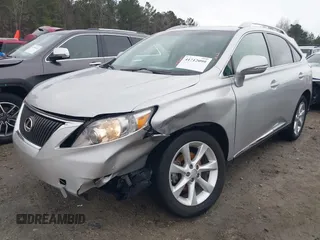 2010 Lexus RX 350 with VIN 2T2ZK1BA2AC031752, listed as a IAAI auction lot 41712099 with 164,871 mi miles. Bid and sale history available at carsss.com. Image 6.