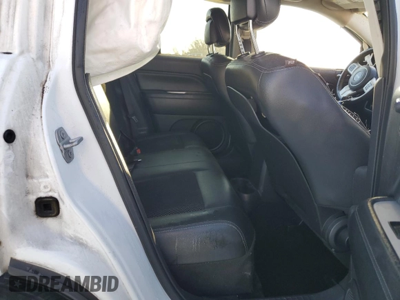 2016 Jeep Compass Latitude with VIN 1C4NJCEA4GD620293, listed as a Copart auction lot 44492715 with 0 mi miles and Salvage Title. Bid and sale history available at carsss.com. Image 12.