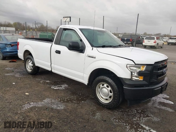2017 Ford F-150 XL with VIN 1FTMF1CF7HKD62946, listed as a IAAI auction lot 41824393 with 116,964 mi miles. Bid and sale history available at carsss.com. Image 1.