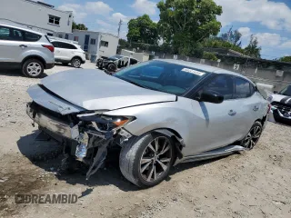 2016 Nissan Maxima S with VIN 1N4AA6APXGC907224, listed as a Copart auction lot 53227235 with 115,911 mi miles and Salvage Title. Bid and sale history available at DreamBid. Image 1.