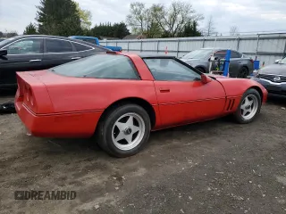 1986 Chevrolet Corvette with VIN 1G1YY0784G5101443, listed as a Copart auction lot 52907305 with 126,996 mi miles and Clean Title. Bid and sale history available at carsss.com. Image 3.