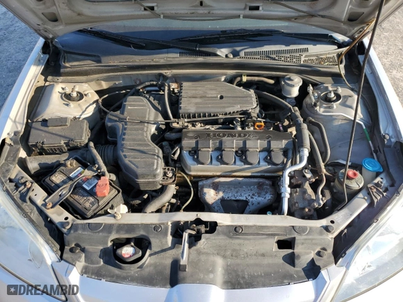 2004 Honda Civic VP with VIN 2HGES16304H626545, listed as a Copart auction lot 47608345 with 125,552 mi miles and Salvage Title. Bid and sale history available at carsss.com. Image 11.