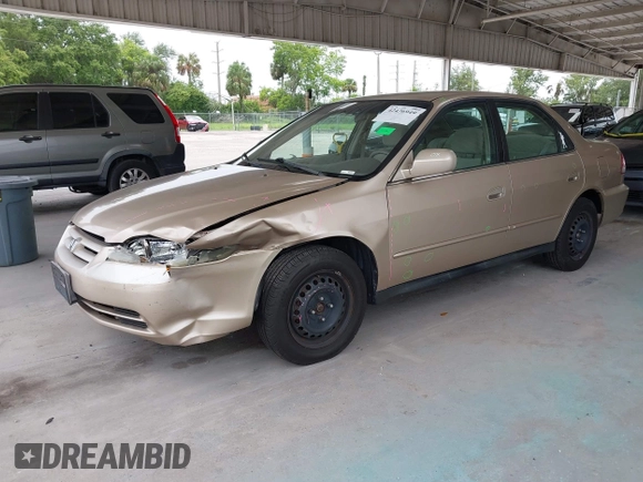 2002 Honda Accord LX z VIN 1HGCG56452A135666, wystawiony jako IAAI lot #42436949 z przebiegiem 103 652 mil mil oraz . Historia ofert i sprzedaży dostępna na DreamBid. Obrazek 17.